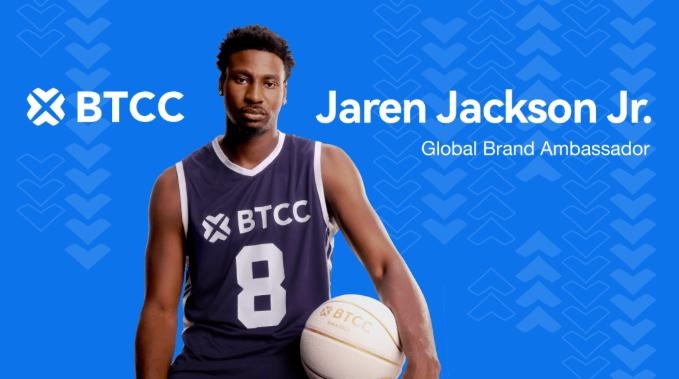 Jaren Jackson Jr. Teams with BTCC Exchange in Strategic Move